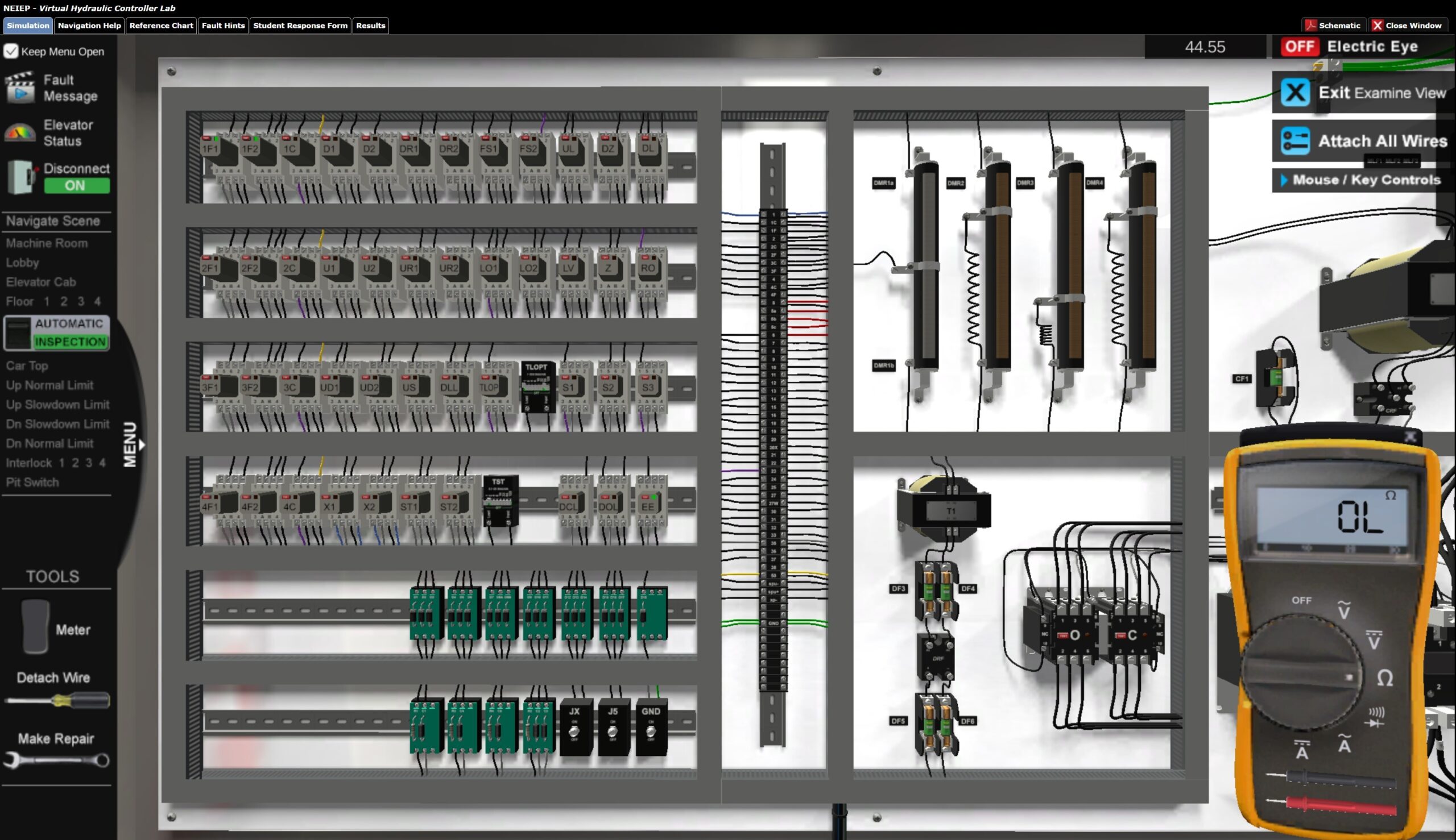 Virtual hydro troubleshooting